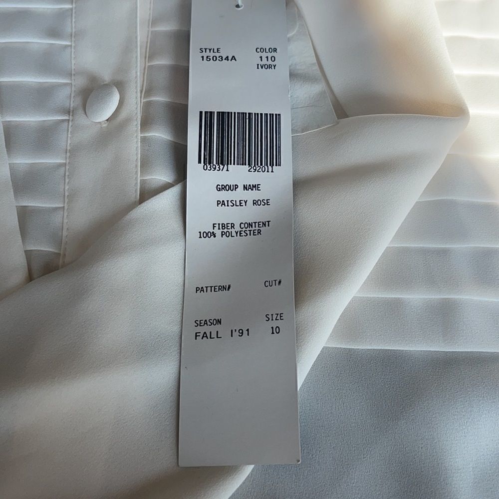 NWT Chaus Women’s Blouse Size 10 - Picture 6 of 6